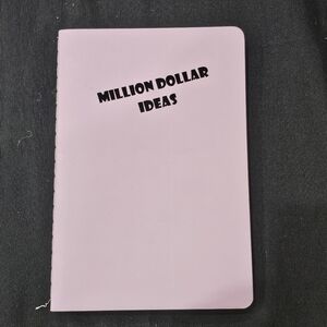 Handmade Million Dollar Ideas Notebook
